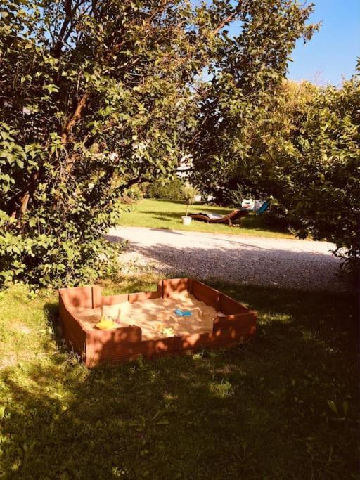 Charmantes Garten-Apartment: Erholung Im Chiemgau Unterwössen Exterior foto