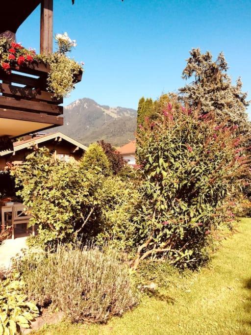 Charmantes Garten-Apartment: Erholung Im Chiemgau Unterwössen Exterior foto