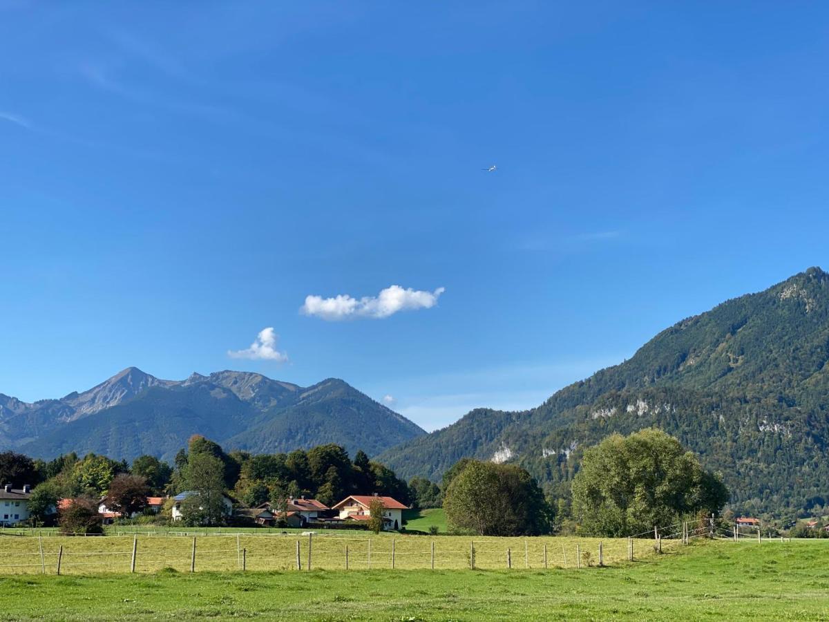 Charmantes Garten-Apartment: Erholung Im Chiemgau Unterwössen Exterior foto