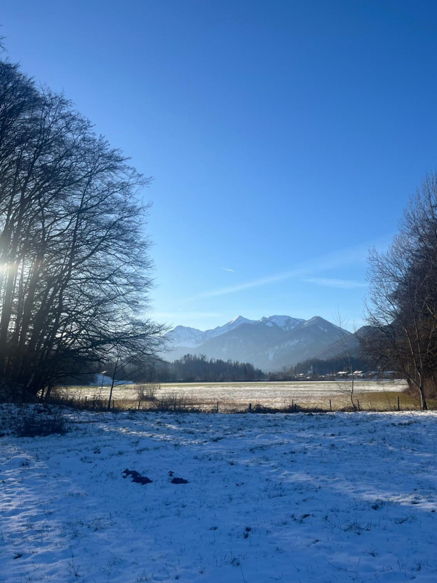 Charmantes Garten-Apartment: Erholung Im Chiemgau Unterwössen Exterior foto